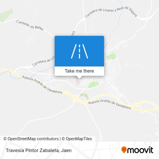 Travesía Pintor Zabaleta map