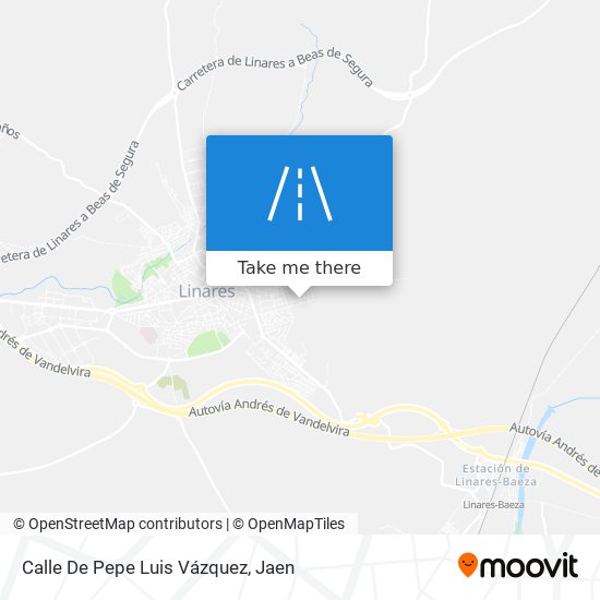 Calle De Pepe Luis Vázquez map