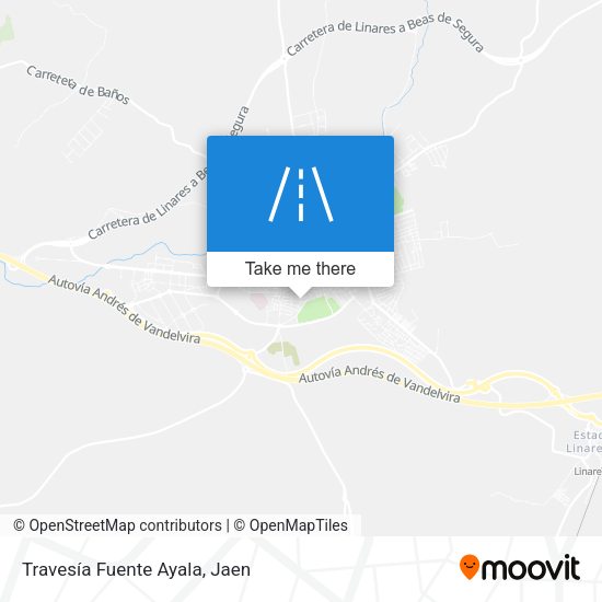 Travesía Fuente Ayala map