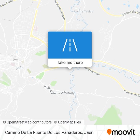 Camino De La Fuente De Los Panaderos map