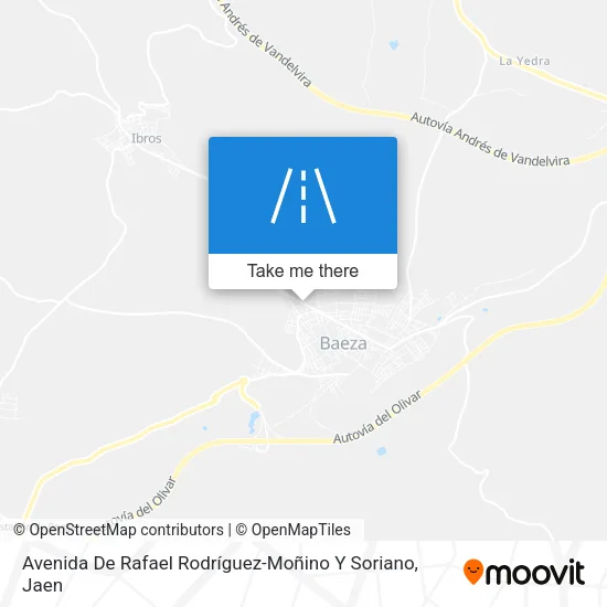 Avenida De Rafael Rodríguez-Moñino Y Soriano map