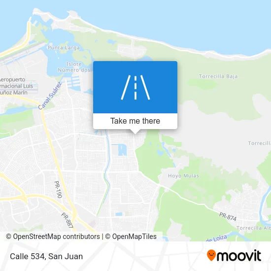 Mapa de Calle 534