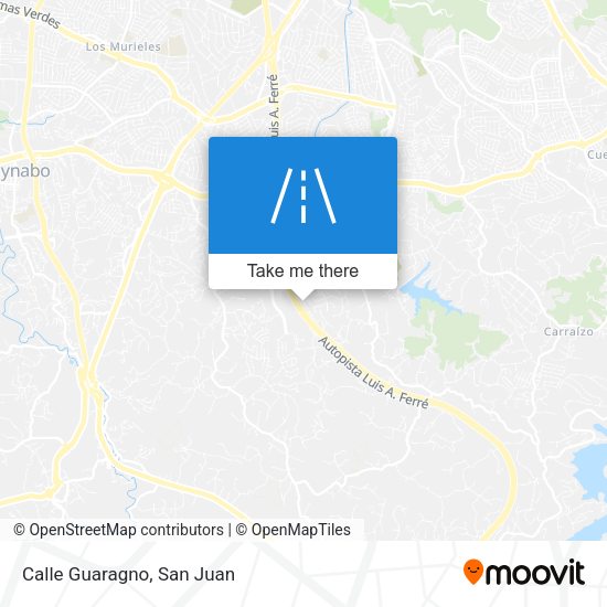 Mapa de Calle Guaragno