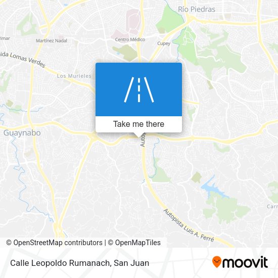 Calle Leopoldo Rumanach map