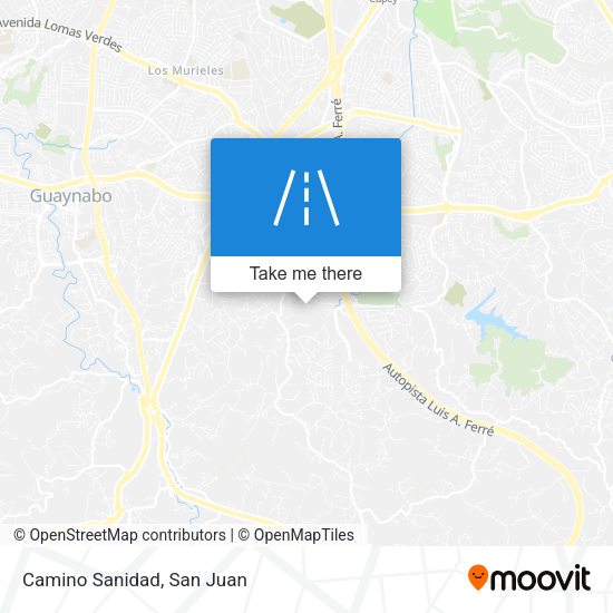 Mapa de Camino Sanidad