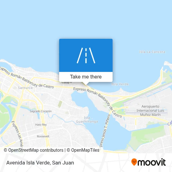 Avenida Isla Verde map