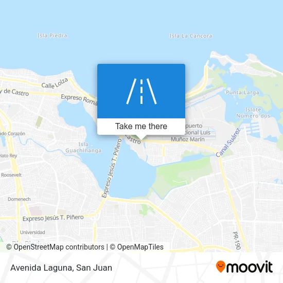 Mapa de Avenida Laguna