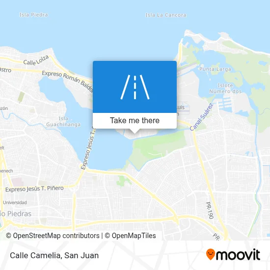 Mapa de Calle Camelia