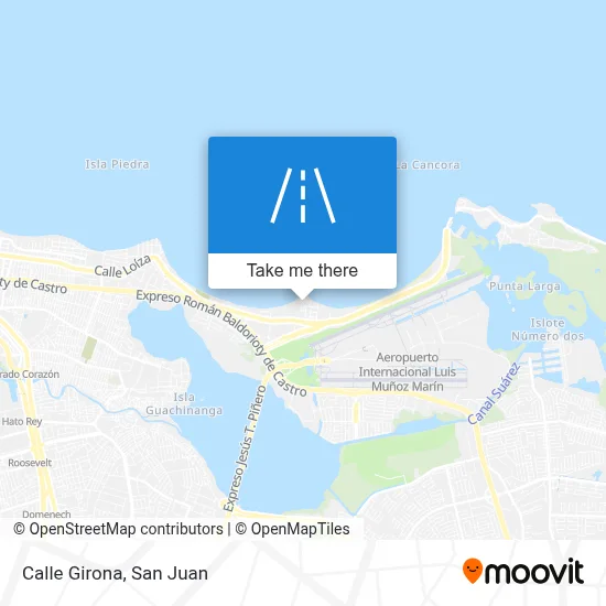 Mapa de Calle Girona