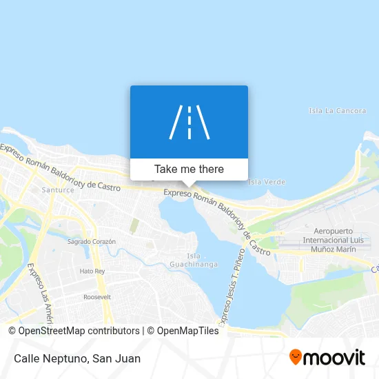 Mapa de Calle Neptuno