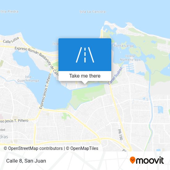 Mapa de Calle 8