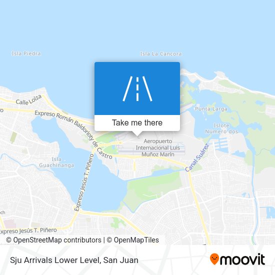 Mapa de Sju Arrivals Lower Level