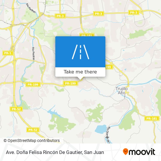 Ave. Doña Felisa Rincón De Gautier map
