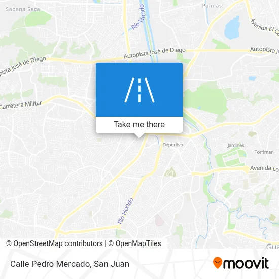 Mapa de Calle Pedro Mercado