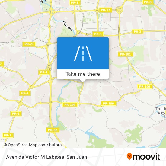 Avenida Victor M Labiosa map