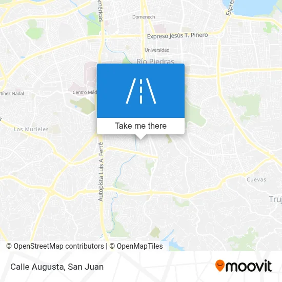 Mapa de Calle Augusta