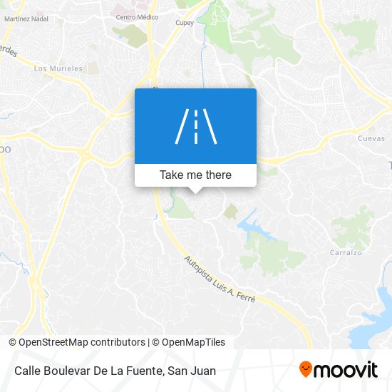 Calle Boulevar De La Fuente map