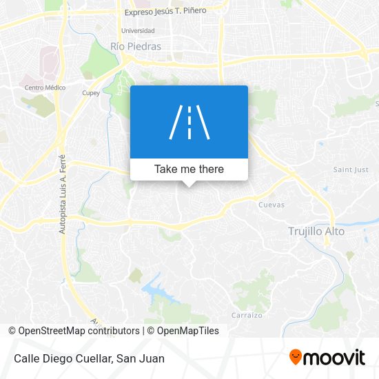 Mapa de Calle Diego Cuellar