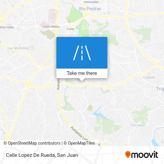 Mapa de Calle Lopez De Rueda