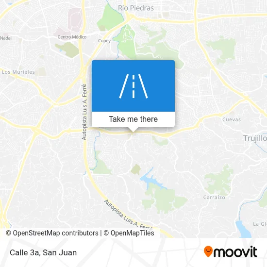 Mapa de Calle 3a