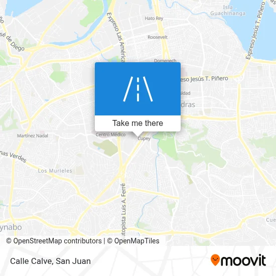 Calle Calve map