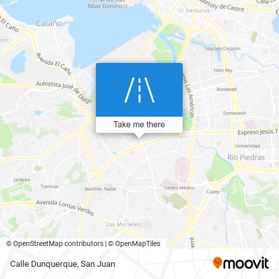 Calle Dunquerque map