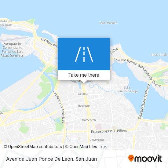 Avenida Juan Ponce De León map