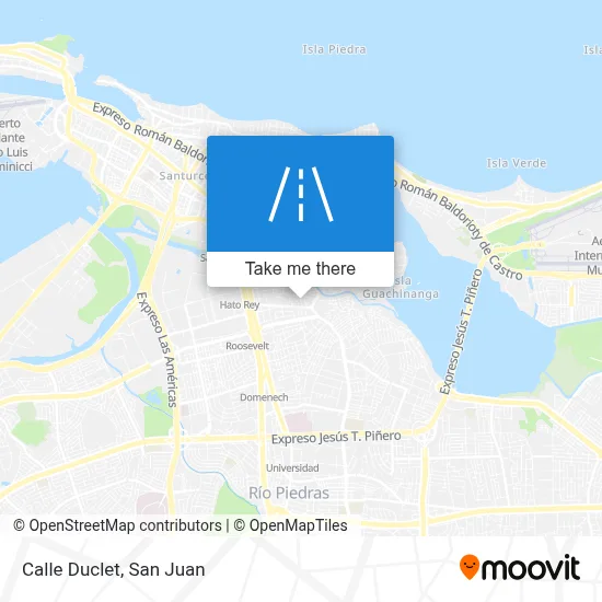 Mapa de Calle Duclet