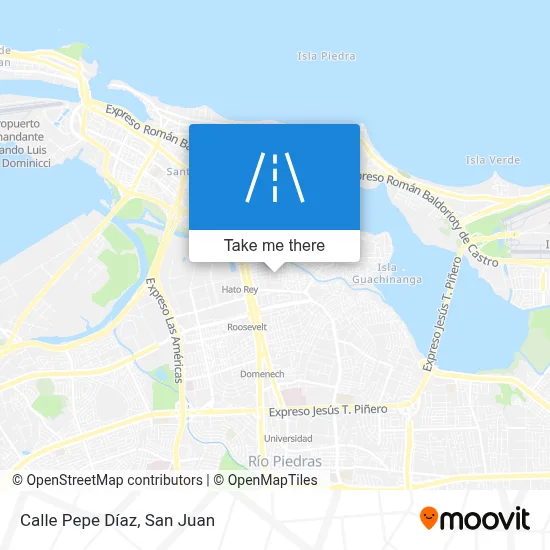 Mapa de Calle Pepe Díaz