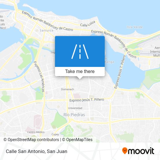 Mapa de Calle San Antonio