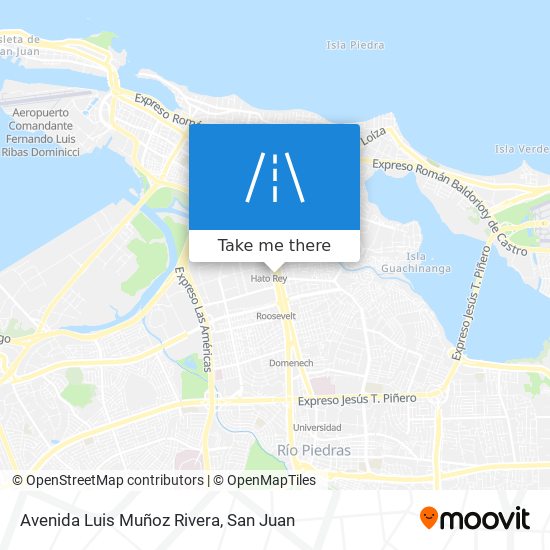 Avenida Luis Muñoz Rivera map