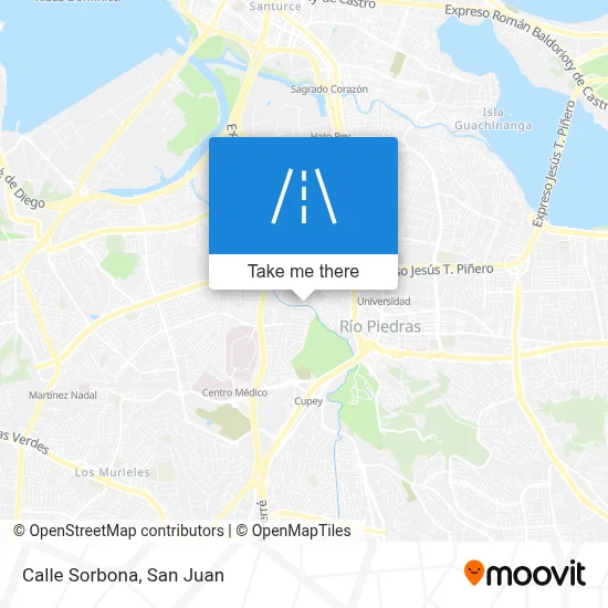 Mapa de Calle Sorbona