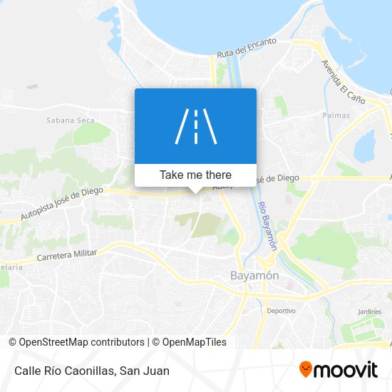 Mapa de Calle Río Caonillas