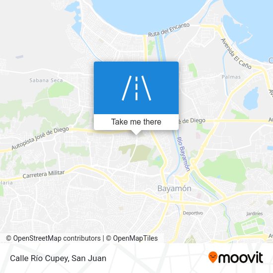 Mapa de Calle Río Cupey
