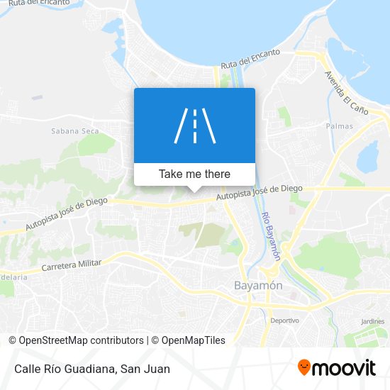Mapa de Calle Río Guadiana