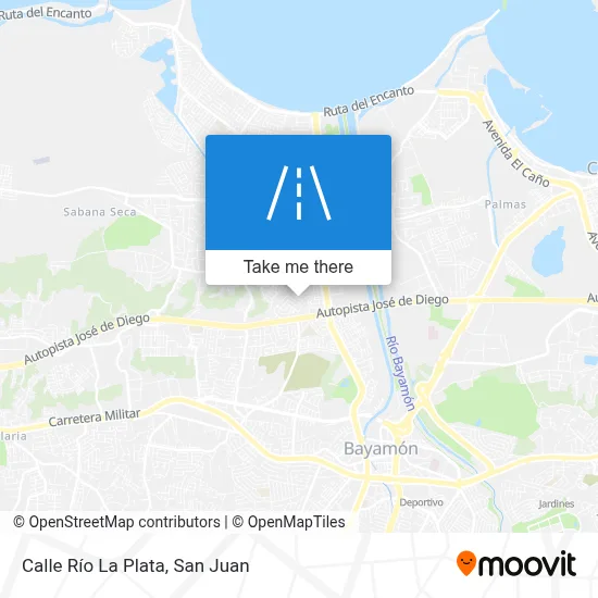 Mapa de Calle Río La Plata