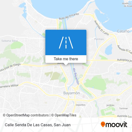 Calle Senda De Las Casas map