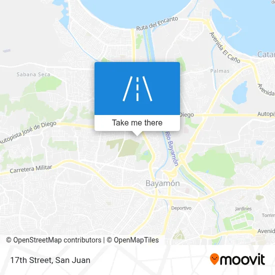 Mapa de Calle 17