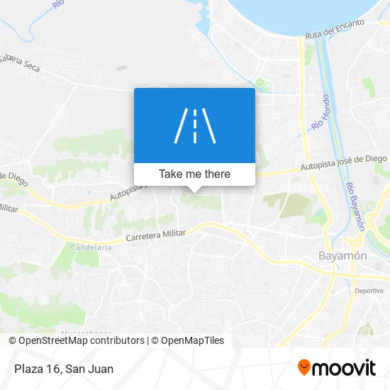 Mapa de Plaza 16