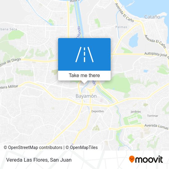 Mapa de Vereda Las Flores
