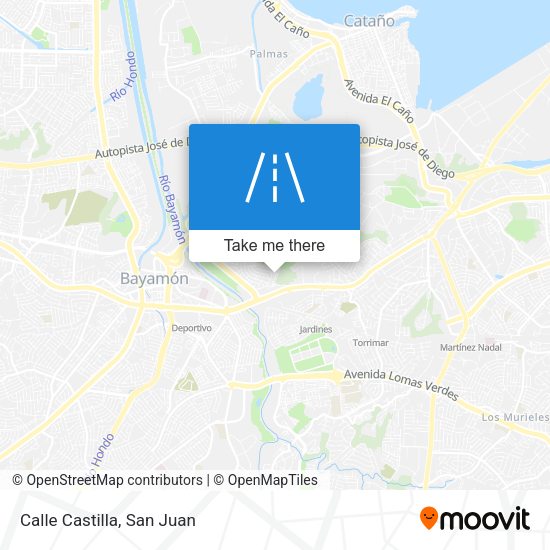 Mapa de Calle Castilla
