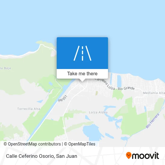 Calle Ceferino Osorio map