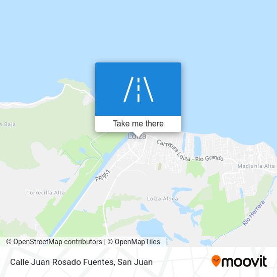Calle Juan Rosado Fuentes map