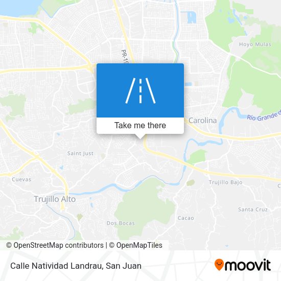 Calle Natividad Landrau map