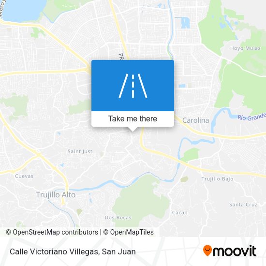 Calle Victoriano Villegas map