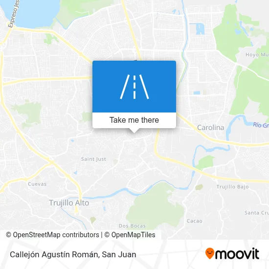 Mapa de Callejón Agustín Román