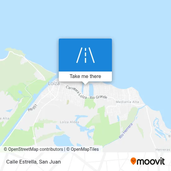 Mapa de Calle Estrella