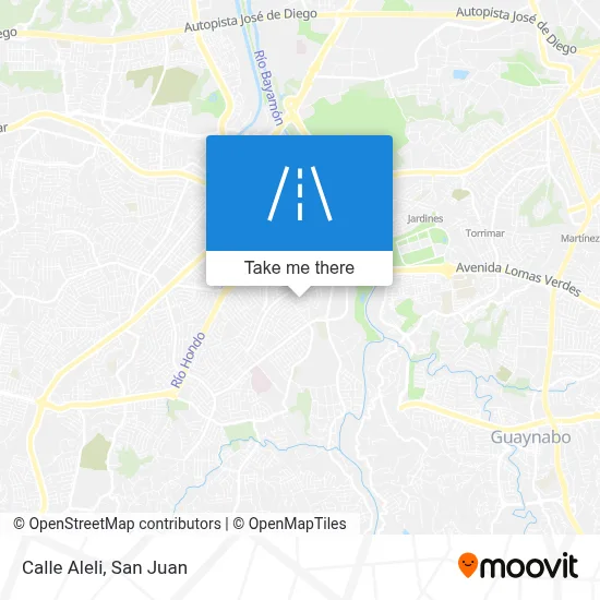 Mapa de Calle Aleli