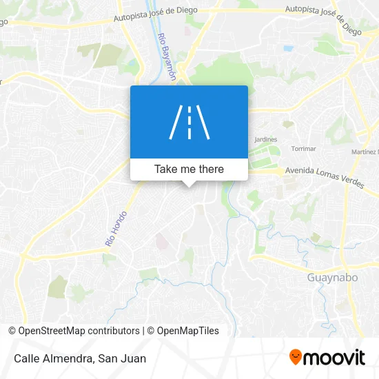 Calle Almendra map
