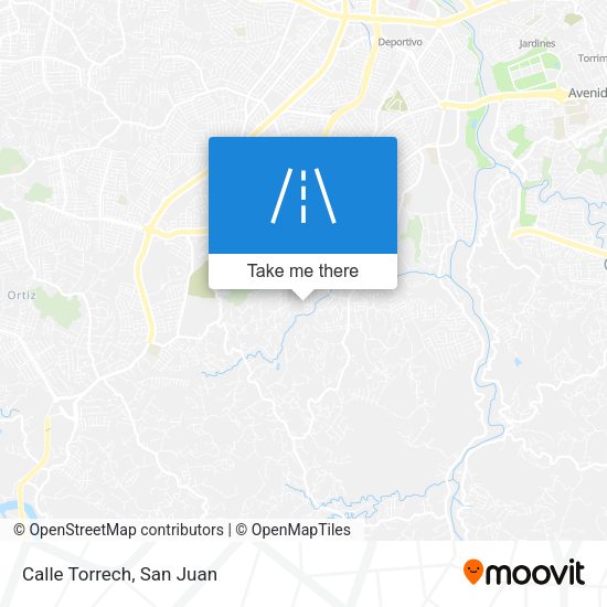 Mapa de Calle Torrech